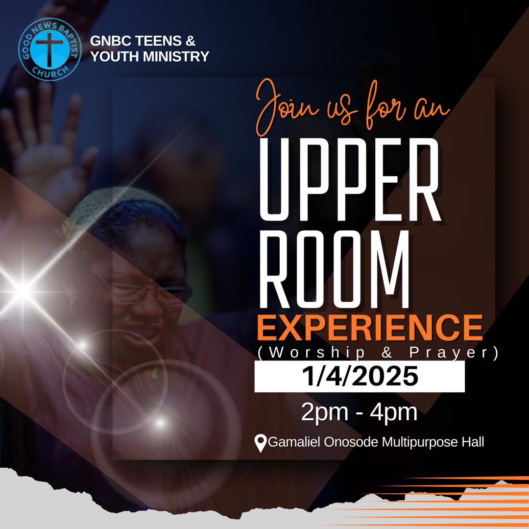 upper room worship experience banner