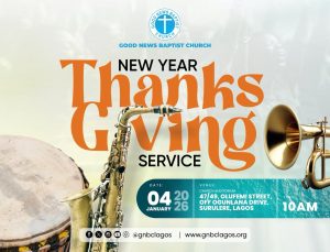 New Year's Thanksgiving Event